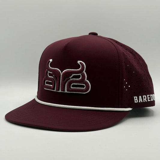 Baredown Brand Performance Series Flat Brim Cap