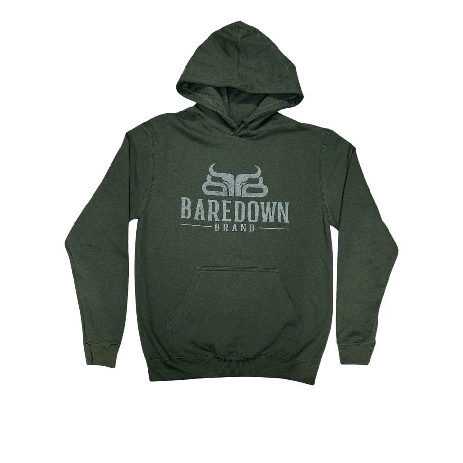 Baredown Brand Hoodie-FOREST