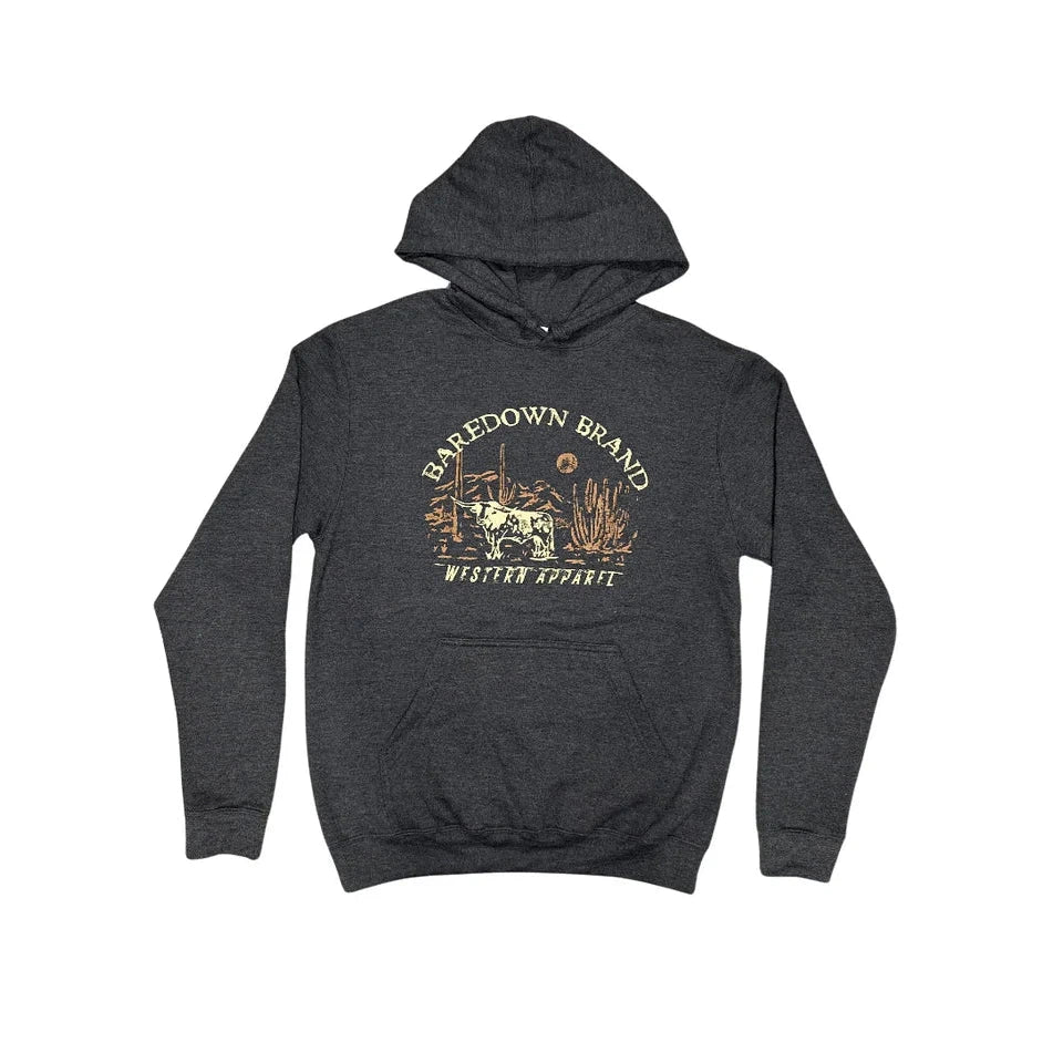 Baredown Brand Hoodie-GRAZIN'