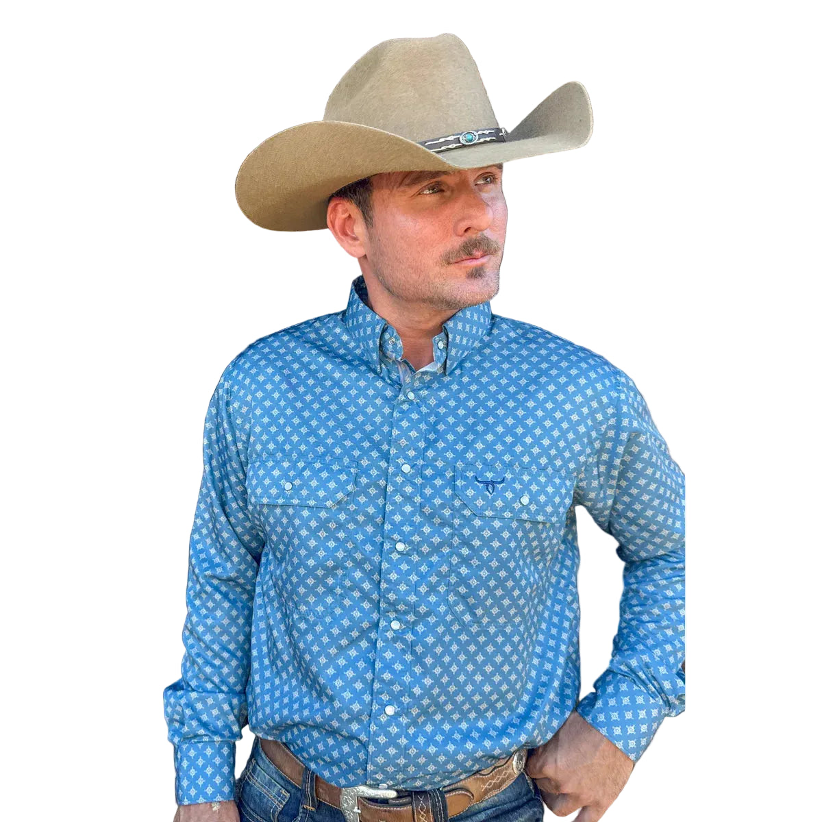 Drover Men's Signature Series Long Sleeve Shirt - Chaos