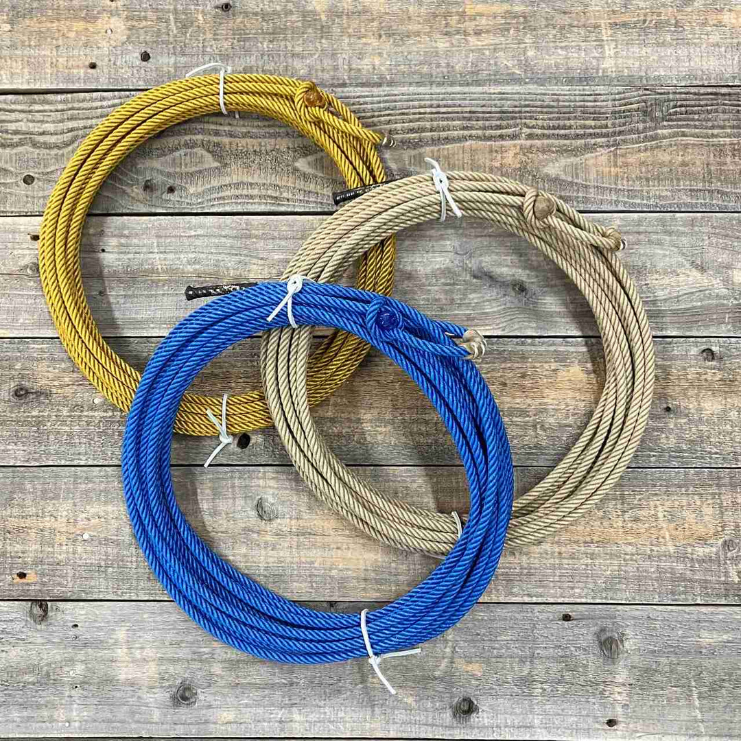 Black Label Uoza Poly Ranch Rope- Blue 9.5mm - Irvine Tack &amp; Western Wear