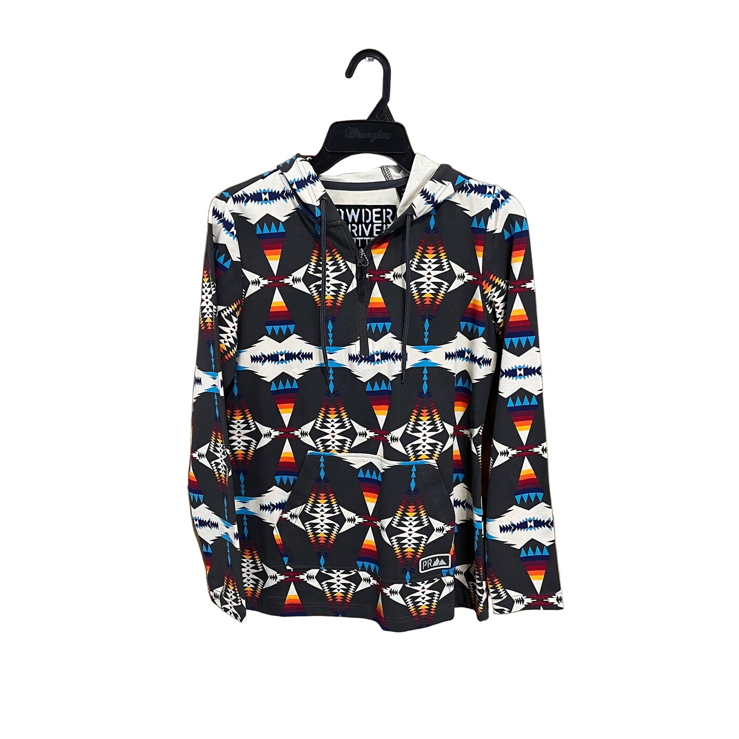 Powder River Women's Aztec Fleece Pullover Hoodie - Assorted Colours