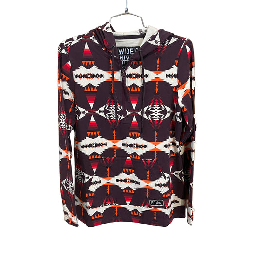 Powder River Women's Aztec Fleece Pullover Hoodie - Assorted Colours