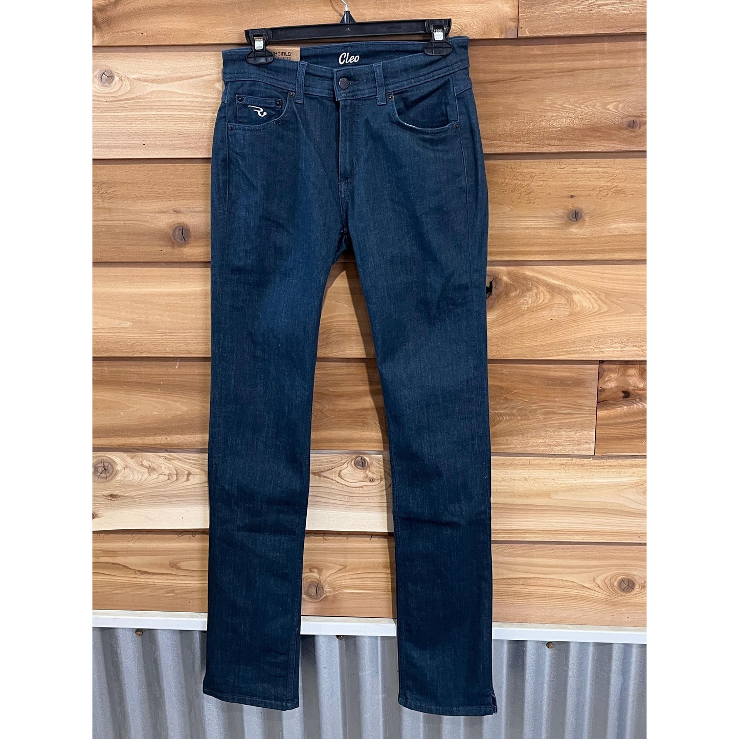 RG Cleo Boot Cut Jeans- Lime Blue