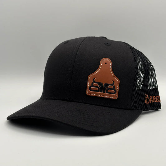 Baredown Ear Tag Leather Patch - Youth