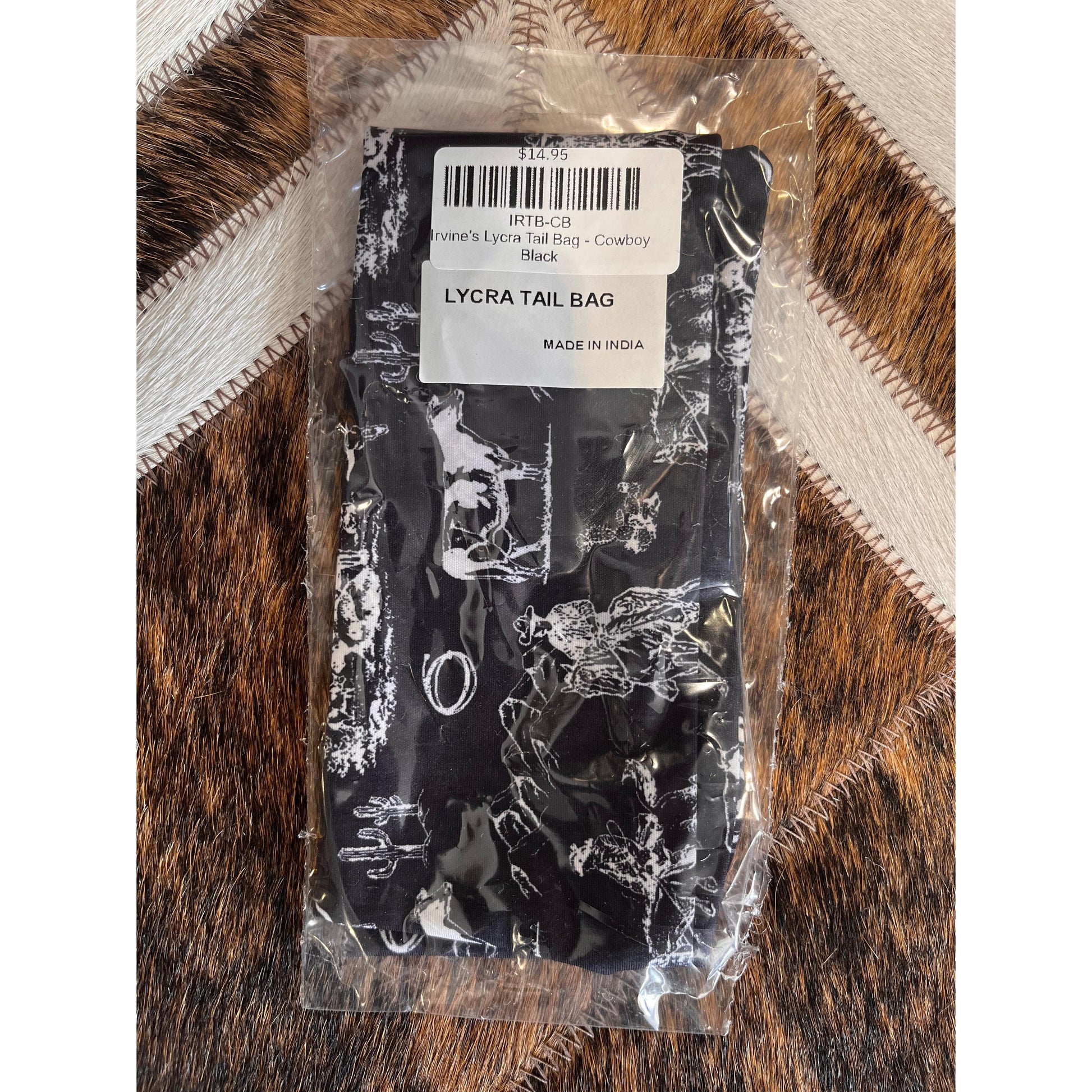Irvine's Lycra Tail Bag - Assorted Colours - Irvine Tack & Western Wear