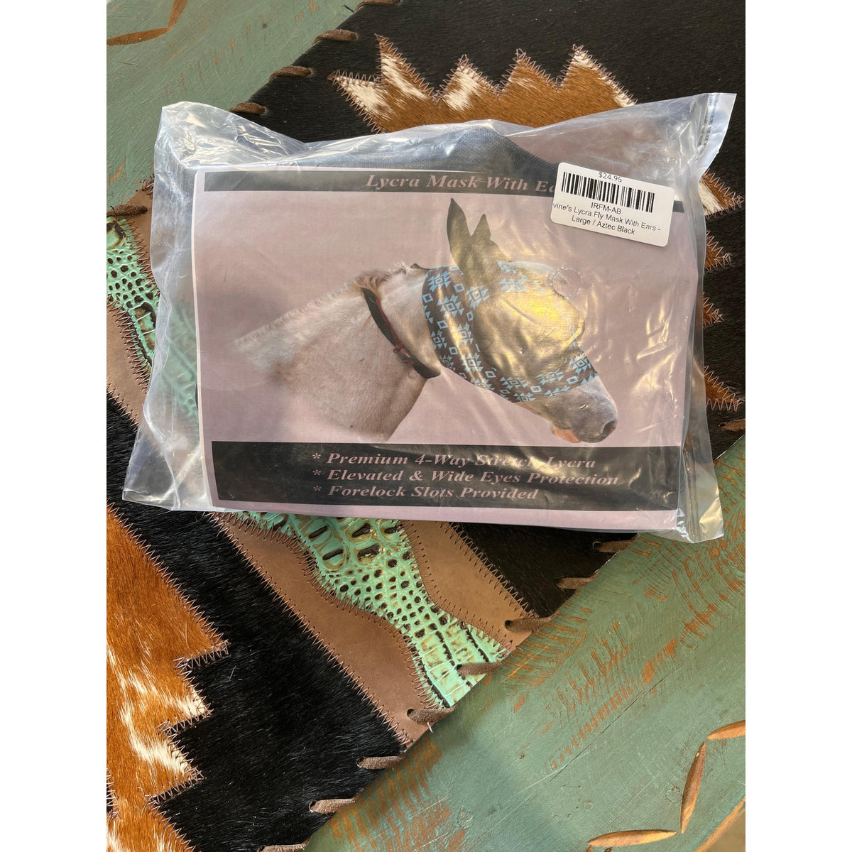 Irvine's Lycra Fly Mask With Ears - Irvine Tack & Western Wear