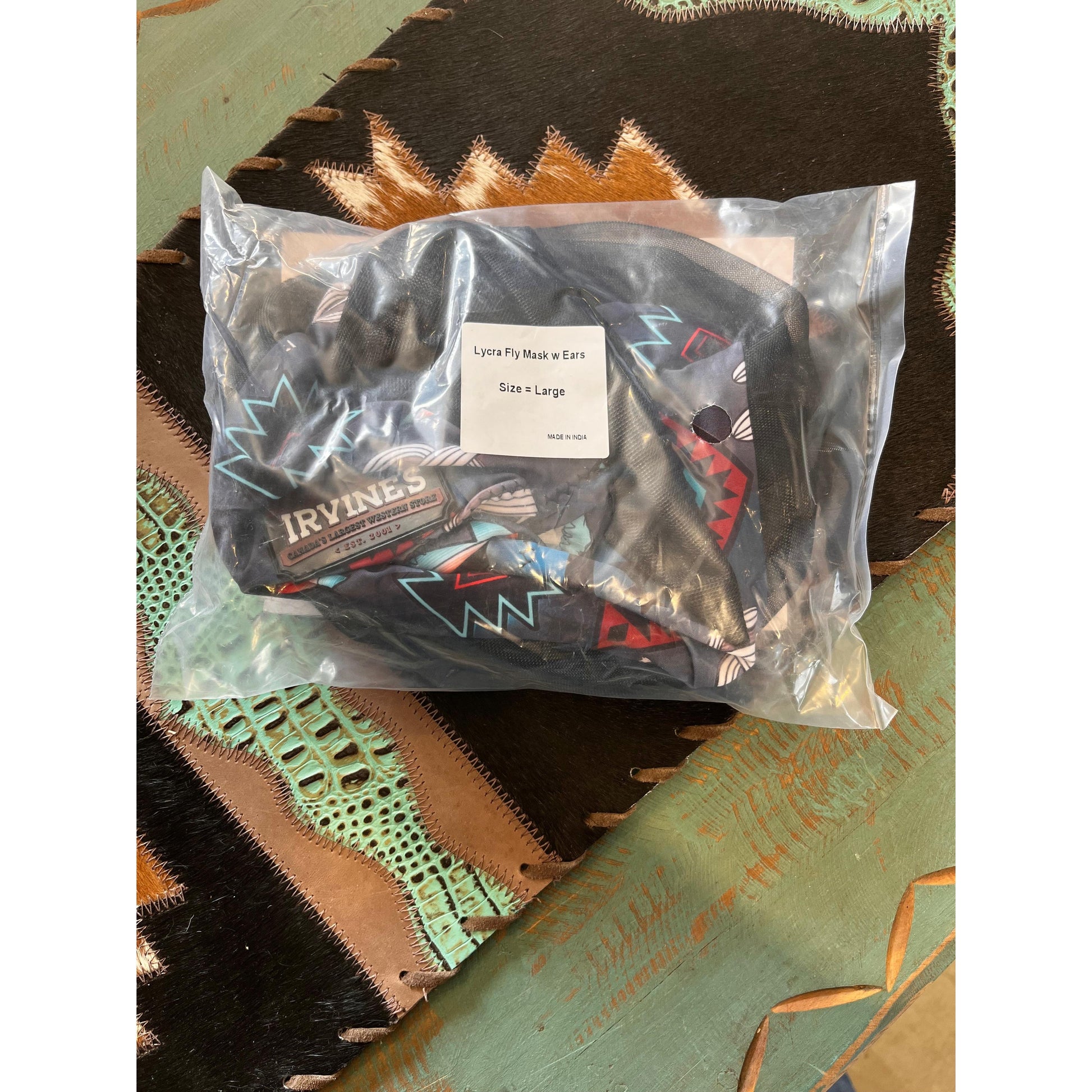 Irvine's Lycra Fly Mask With Ears - Irvine Tack & Western Wear