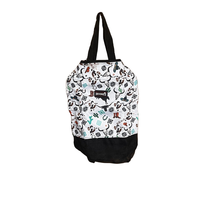 Irvine Multi Purpose Tote Back W/Mesh Bottom - Irvine Tack &amp; Western Wear