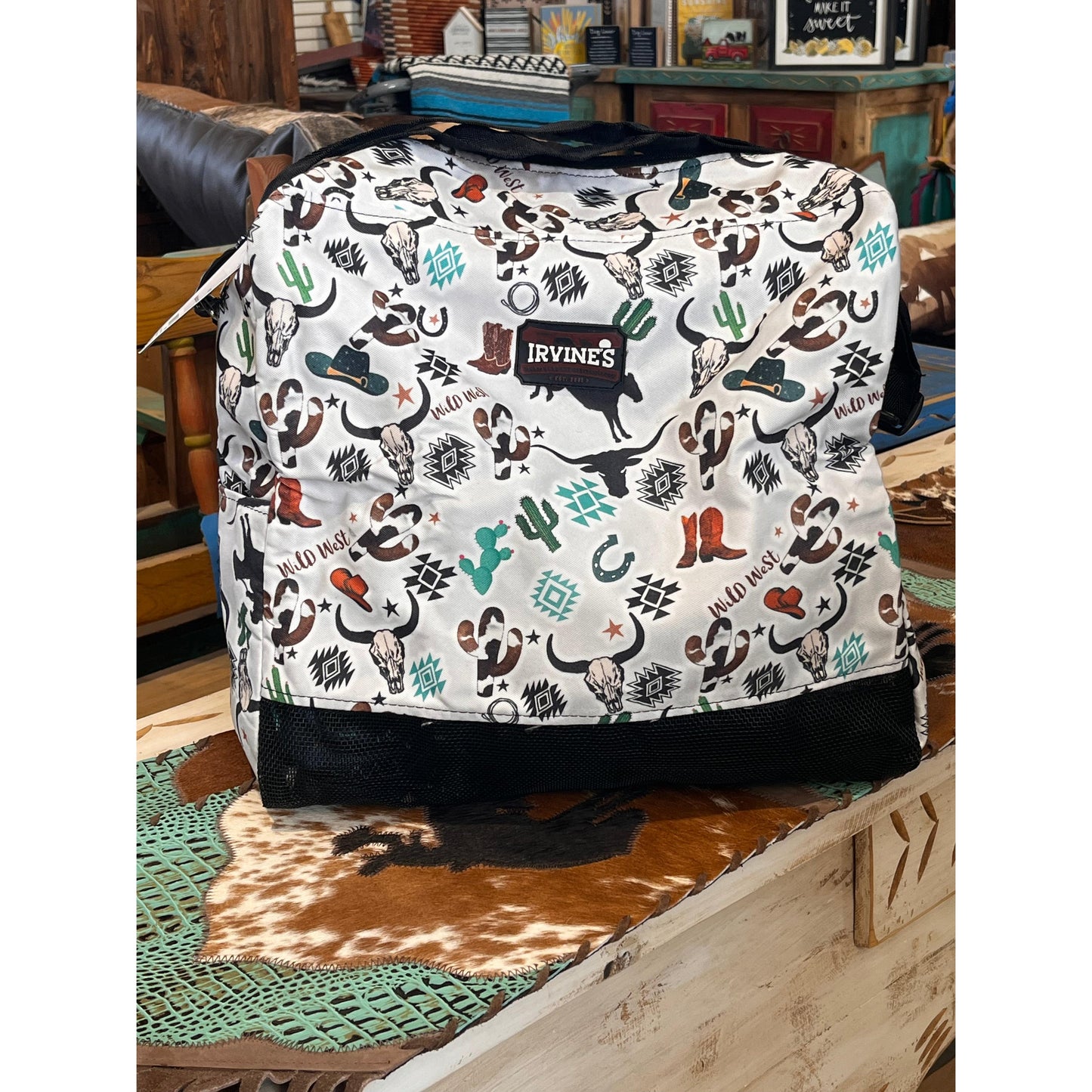 Irvine Multi Purpose Tote Back W/Mesh Bottom