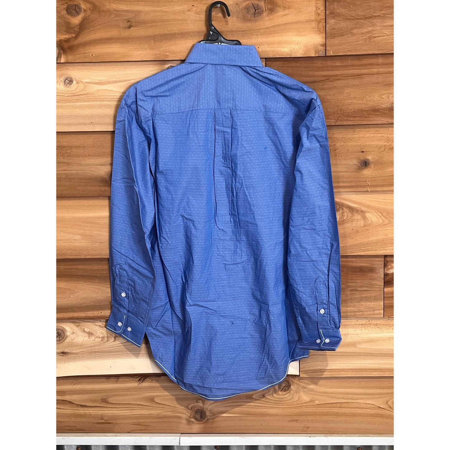 Panhandle Men's Long Sleeve Shirt- Blue