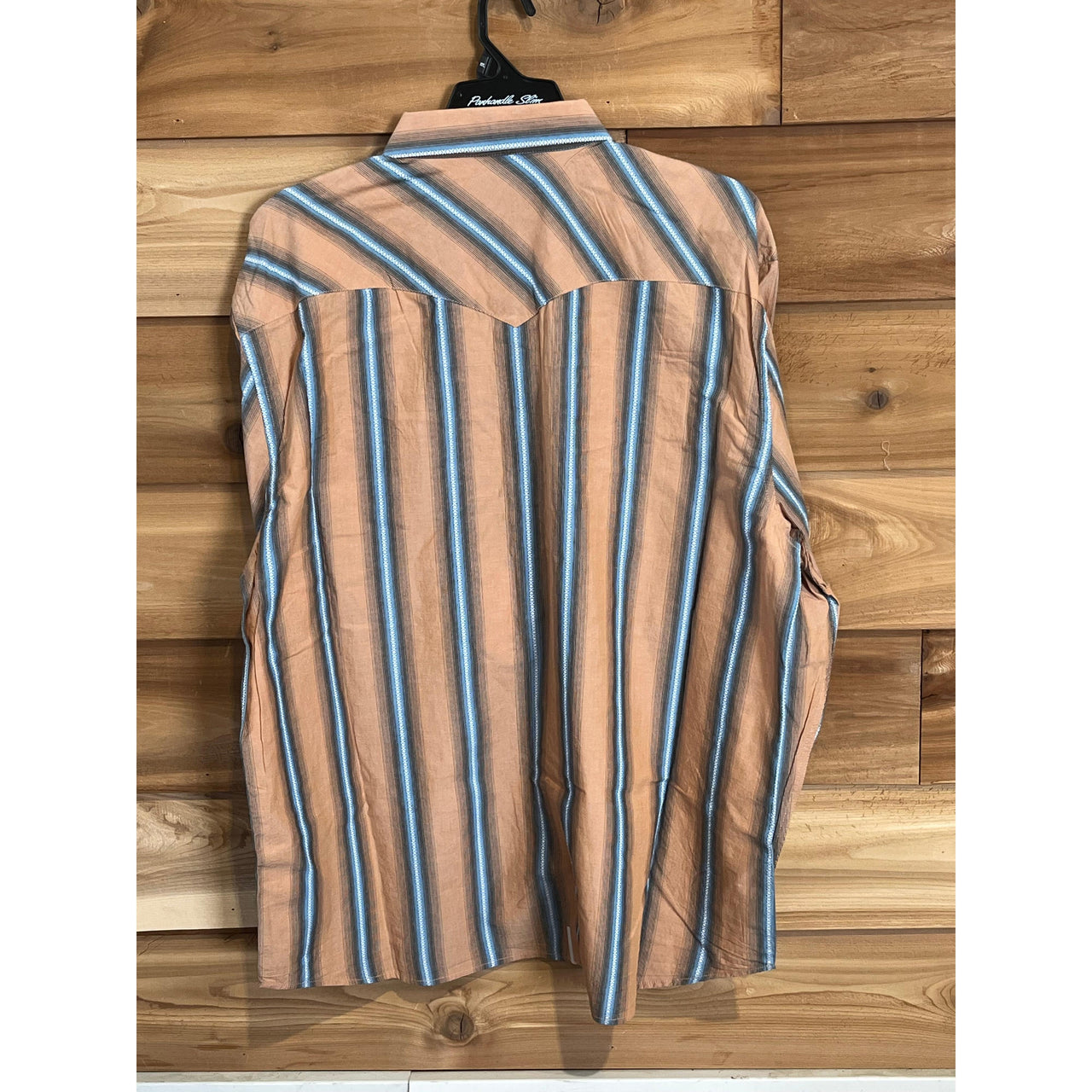 Panhandle Men's Long Sleeve Snap Shirt - Tan
