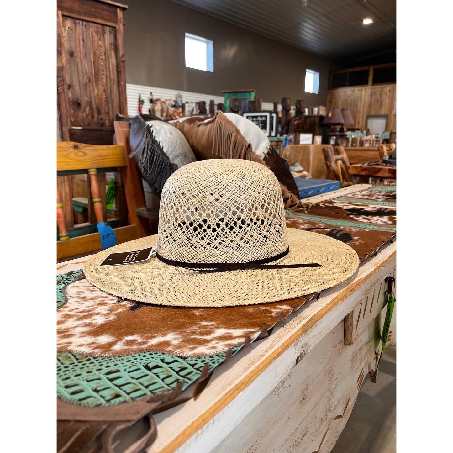 Rodeo King Jute Cowboy Hat-4.5" Brim