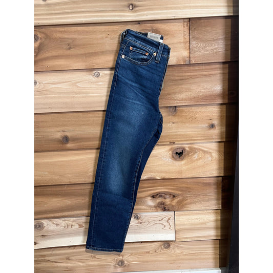 Levi's Women's Straight Leg Wedgie Here We Go Jean- Indigo