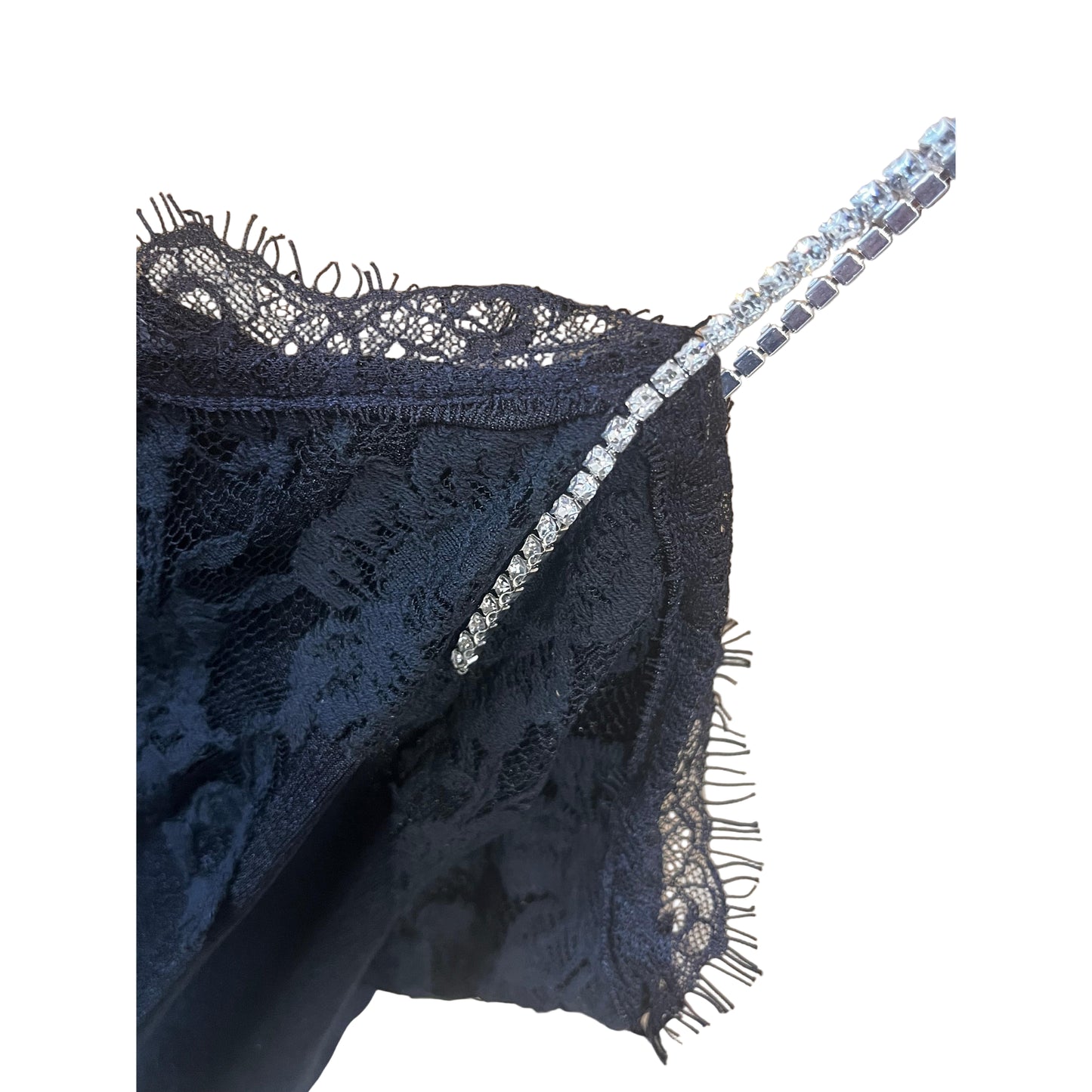 Vocal Apparel V Neck Sleeveless Knit Vintage Camisole Top with Lace Trim - Assorted Colours