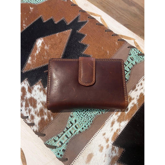 Rugged Earth Leather Wallet
