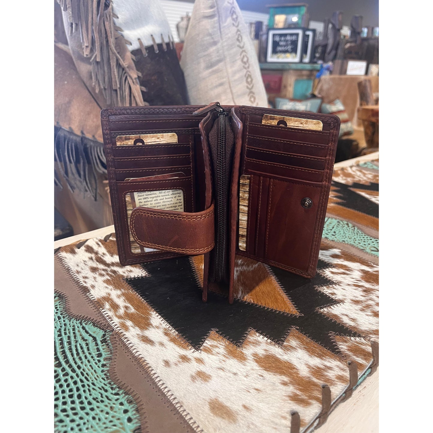 Rugged Earth Leather Wallet