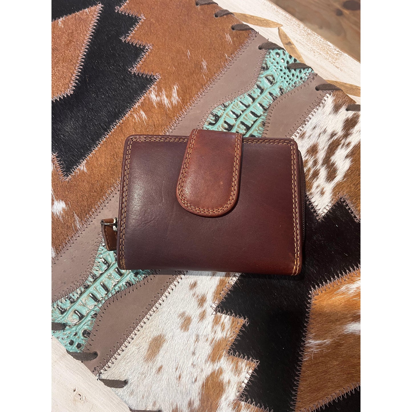 Rugged Earth Leather Wallet