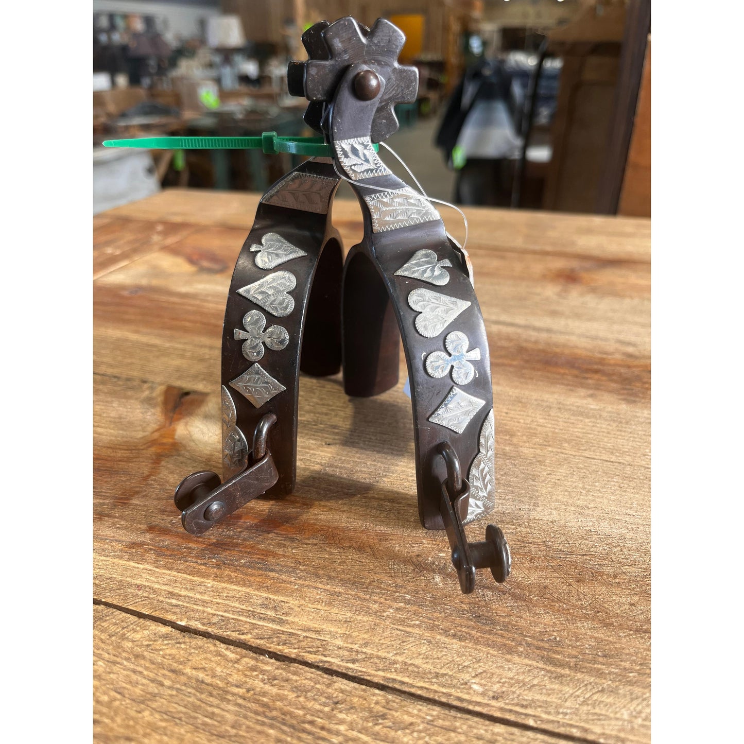 Spur Gambler Tombstone Lare Cup 2" Shank