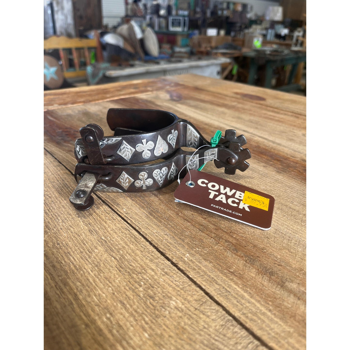Spur Gambler Tombstone Lare Cup 2" Shank