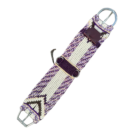 Blondies Cinches Mohair Cinch- "Violet Vaquero" 28 "