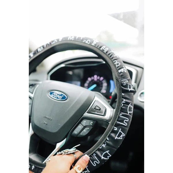 Front Porch Steering Wheel Cover - Assorted Colours - Irvine Tack &amp; Western Wear