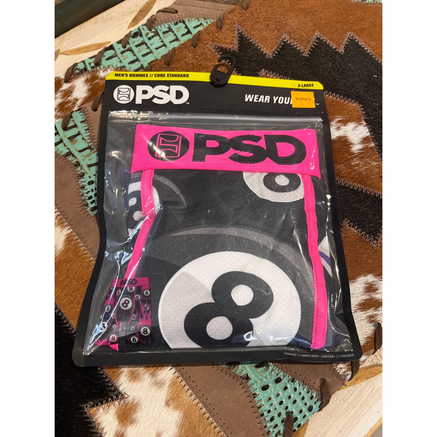 PSD Underwear Playboy 8 Ball Boxer Brief - Multi