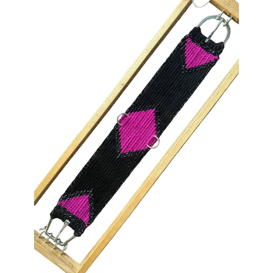 Blondies Cinches Mohair Cinch - "Midnight At The Rodeo" 32"