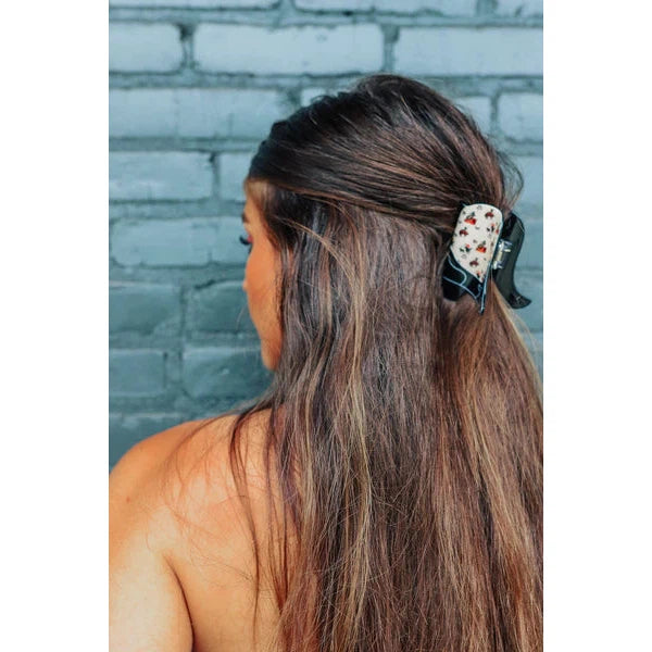 The Front Porch Label Hair Clip - Assorted Colours