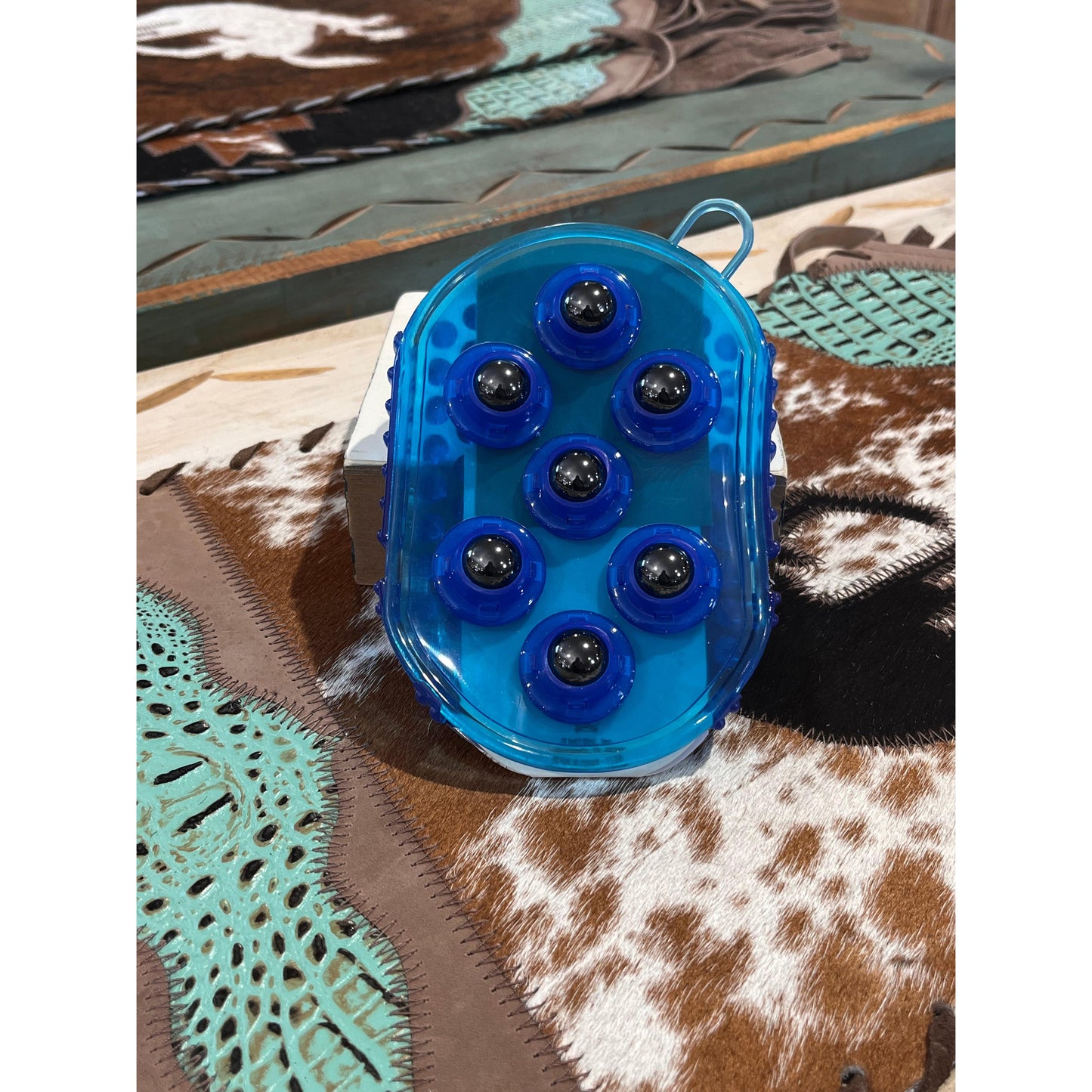 Tough 1 Rubber Jelly Massage Mitt - Assorted Colours