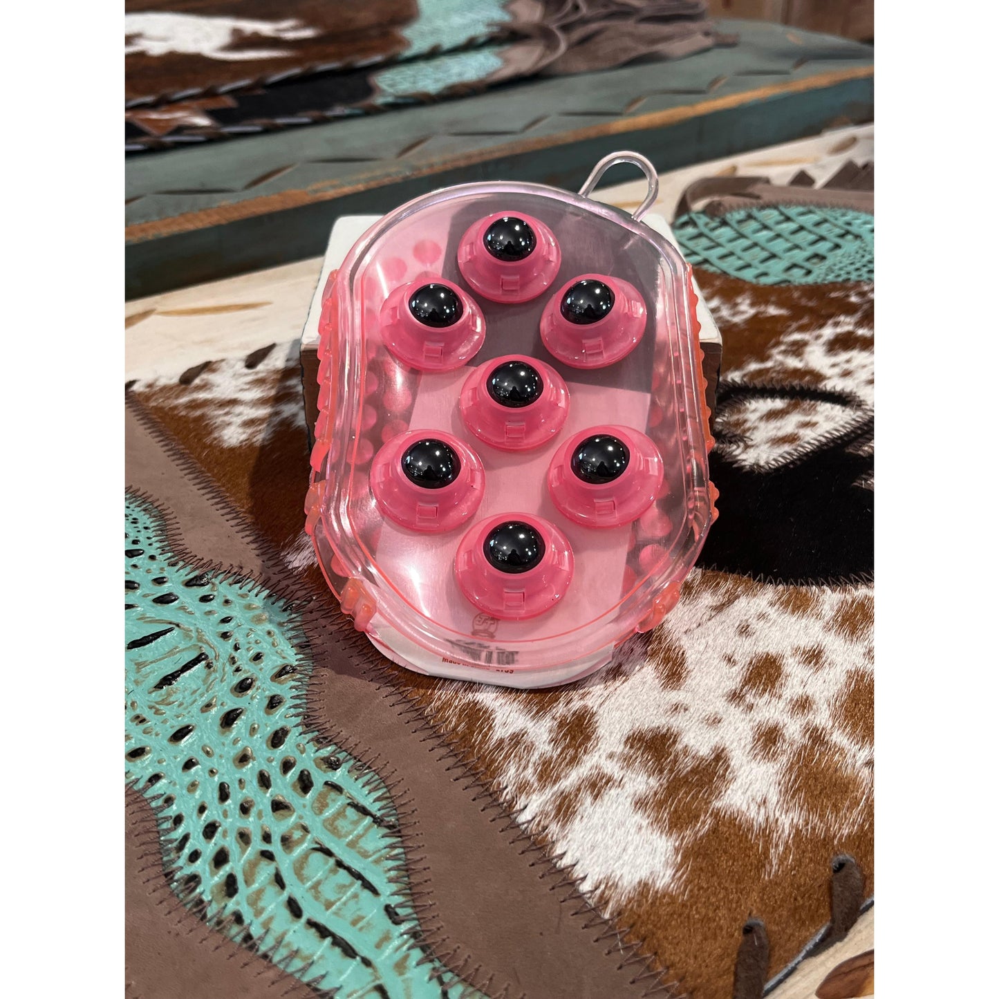 Tough 1 Rubber Jelly Massage Mitt - Assorted Colours