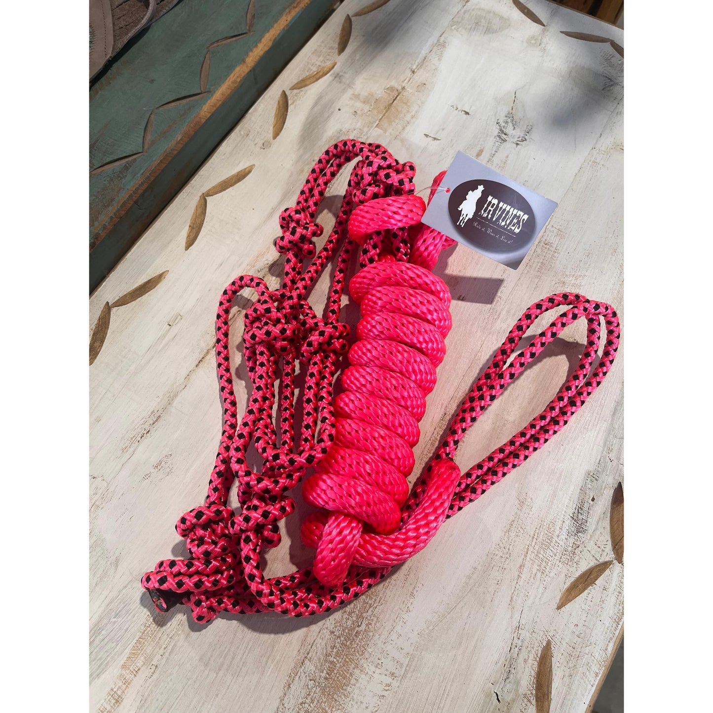 Irvine Diamond Mountain Halter 5/16" w/8' Lead