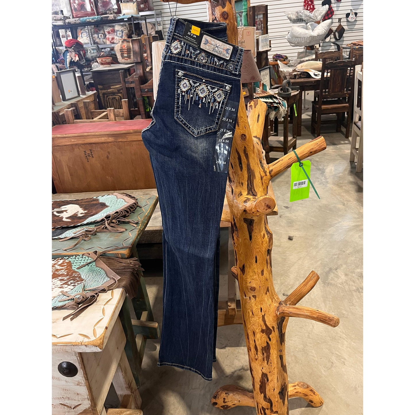 Grace in LA  Women's Jeans - Aztec Yoke