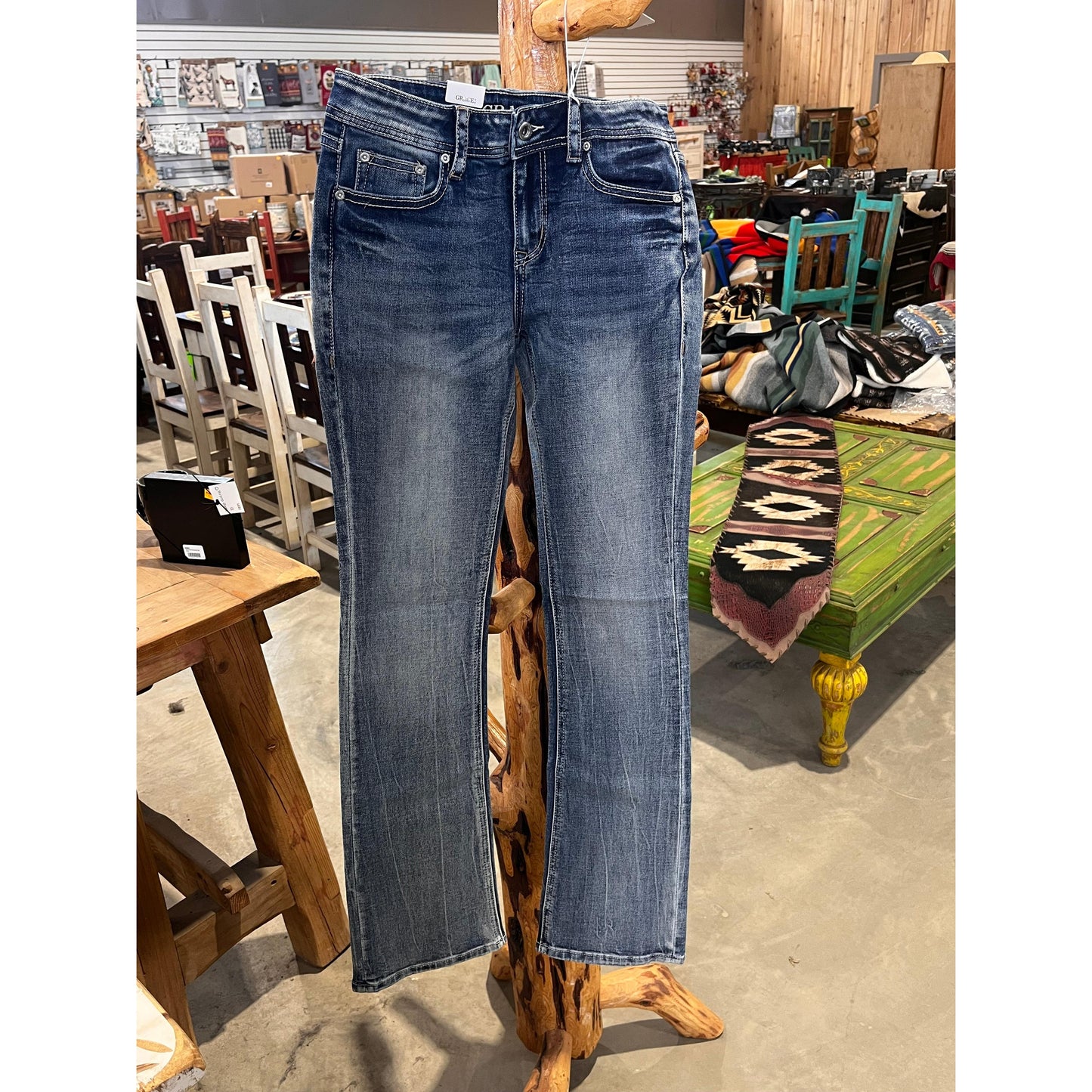 Grace in LA  Women's Simple Stitch Jeans