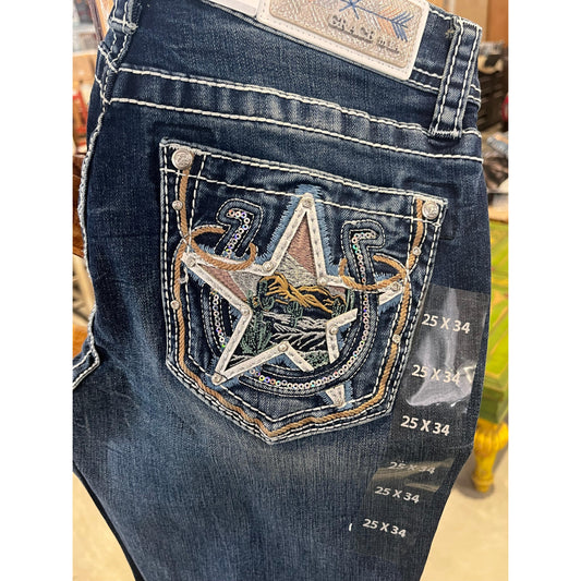 Grace in LA Women's Star Modify Jeans