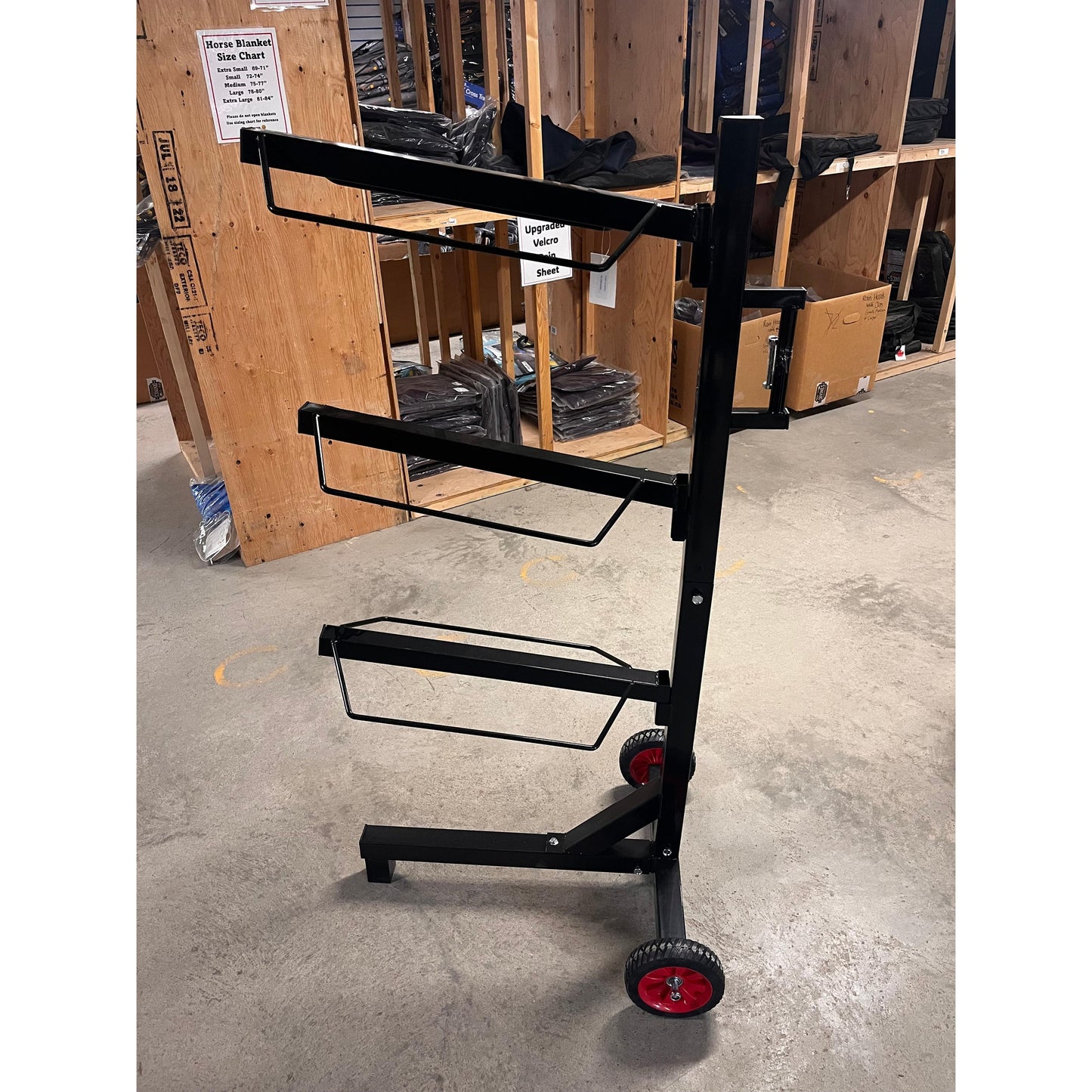 Irvine's 3-Tier Saddle Cart on Wheels-142