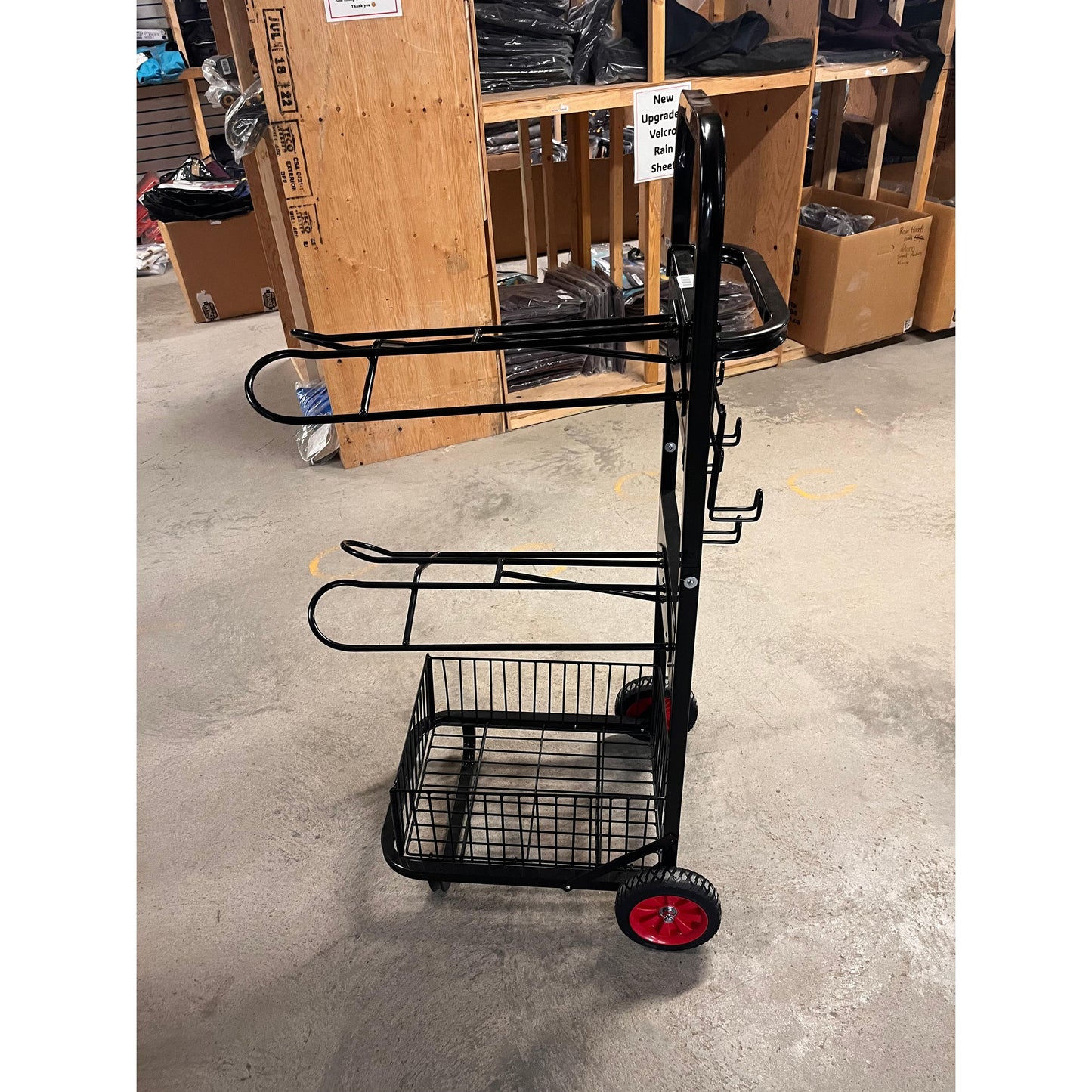 Irvine's Saddle Cart W/ Basket-137