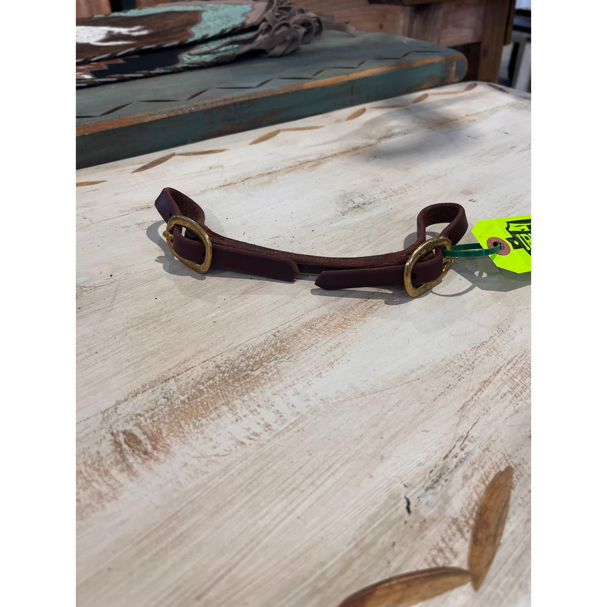 Irvine Harness Leather Curb Strap - Irvine Tack & Western Wear