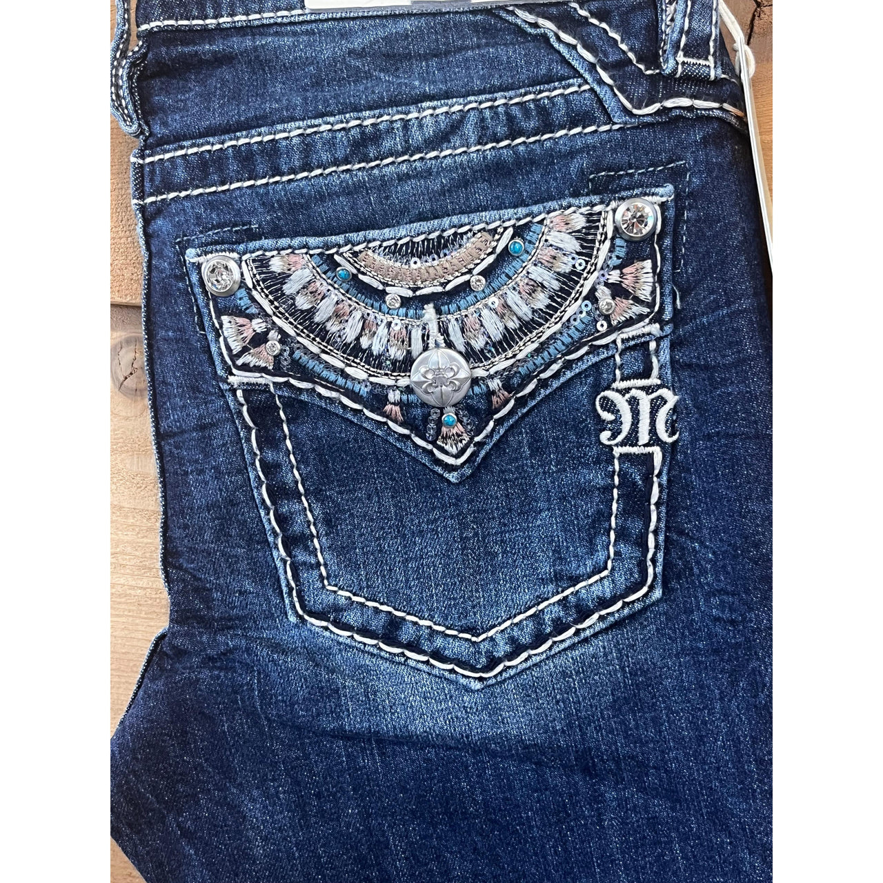 Miss Me Women's Mid Rise