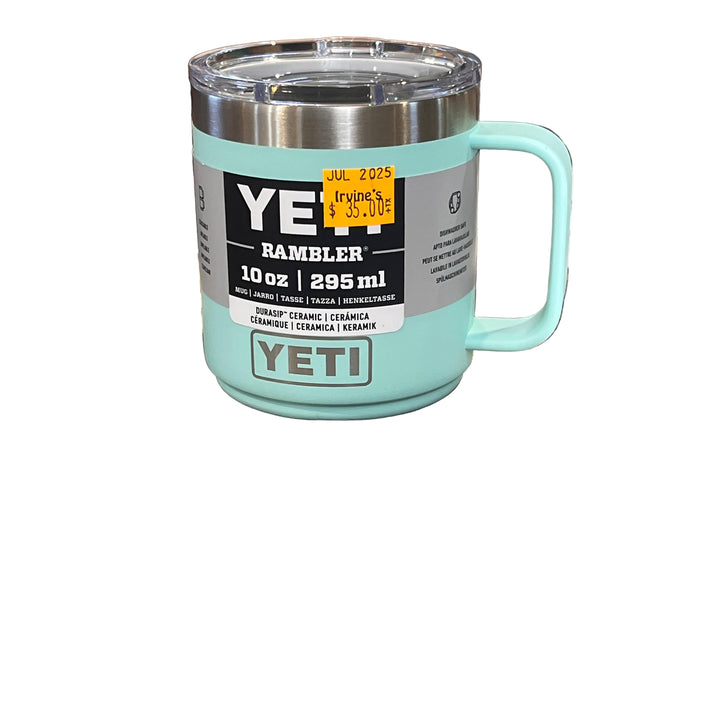 YETI Rambler 295 mL Stackable Mug with DuraSip Ceramic Lining - Seafoam