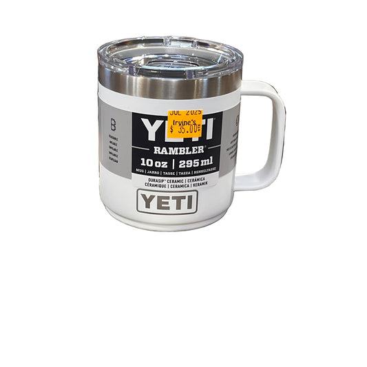 Yeti Rambler 295ml CL Mug w/Magslider Lid - White