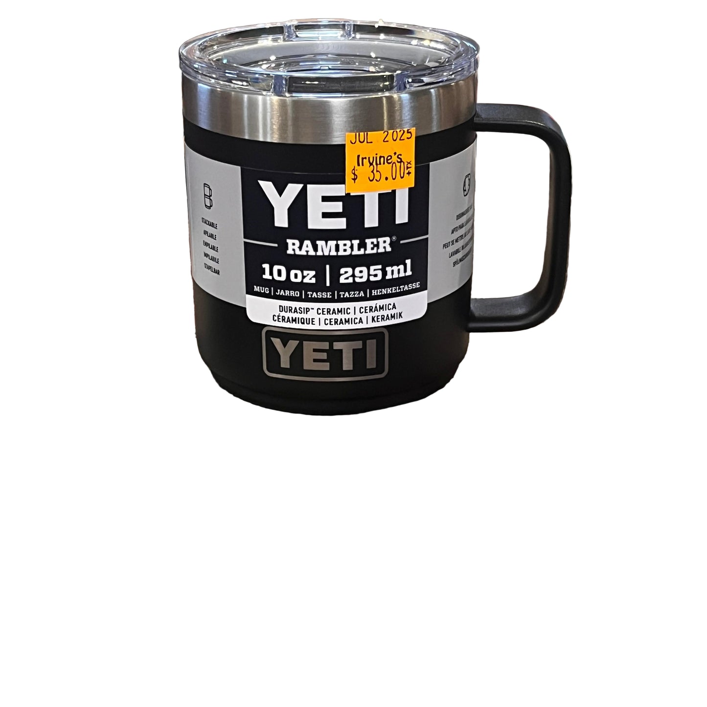 Yeti Rambler 295ml CL Mug w/Magslider Lid - Black
