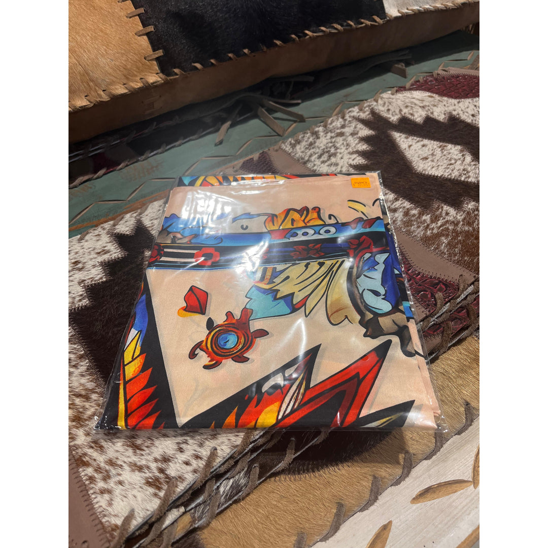 Wyoming Trader Silk Scarf - Southwest