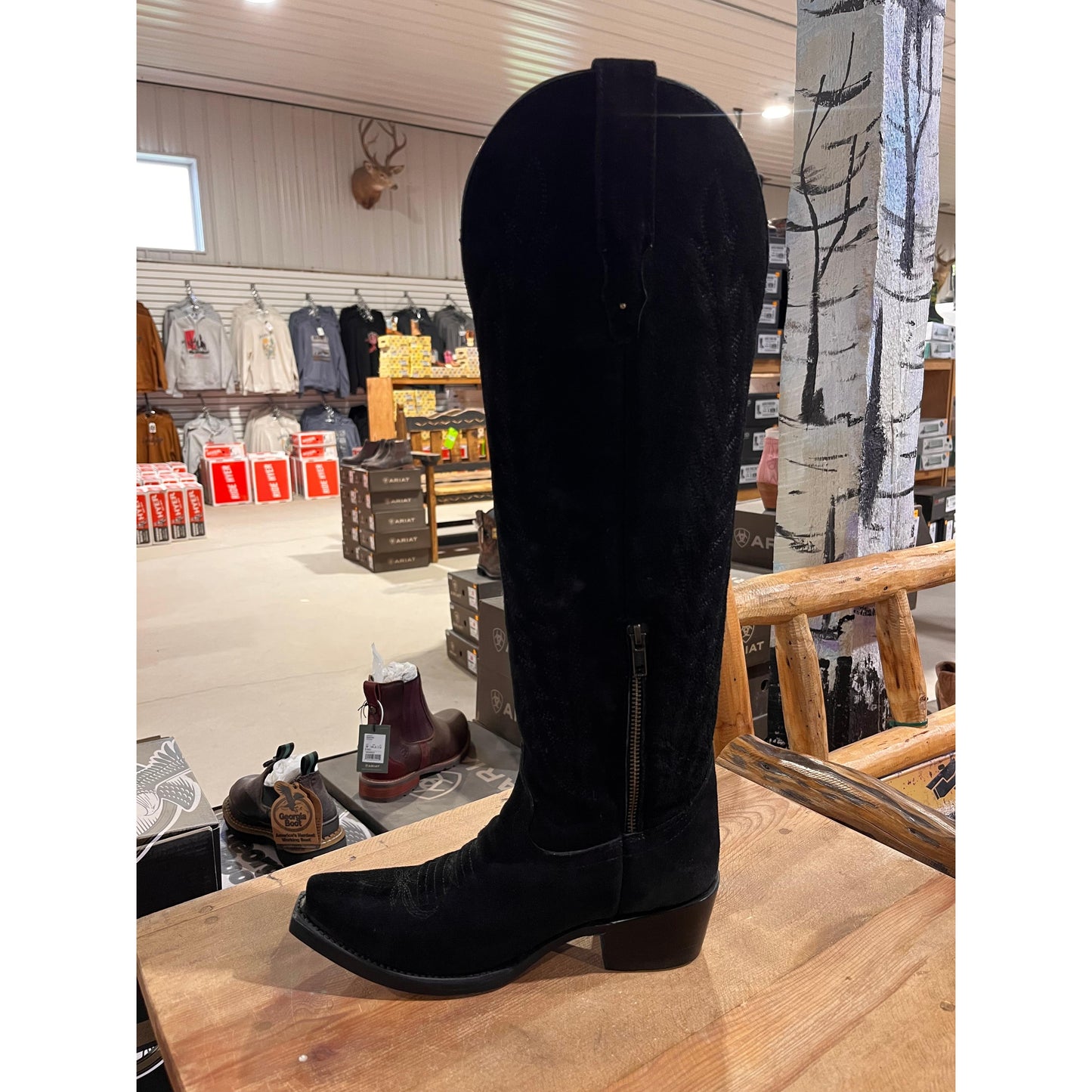 Rock'em Ladies Gamuza Negro