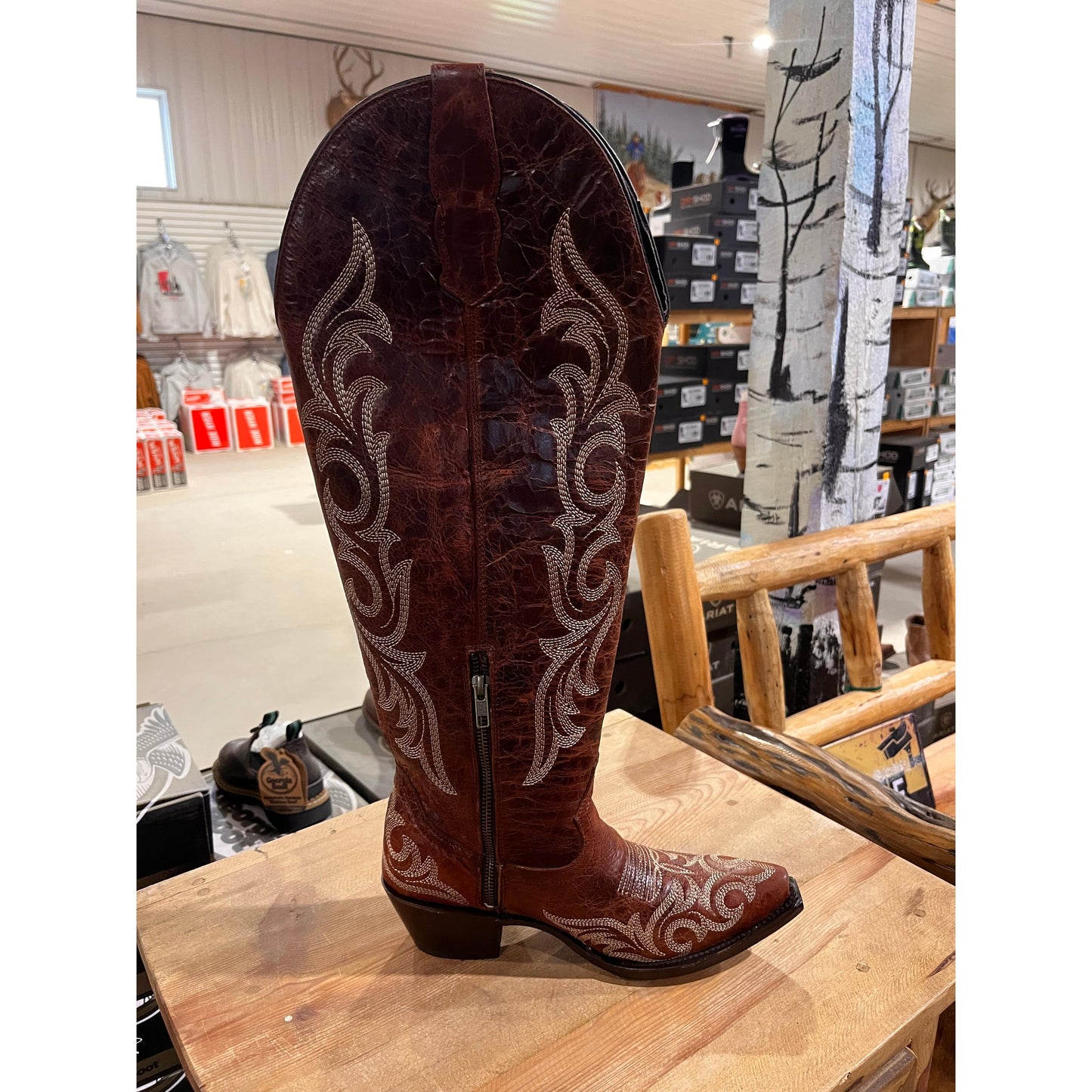 Rock'em Women's Jenny Tall Boots - Brandy