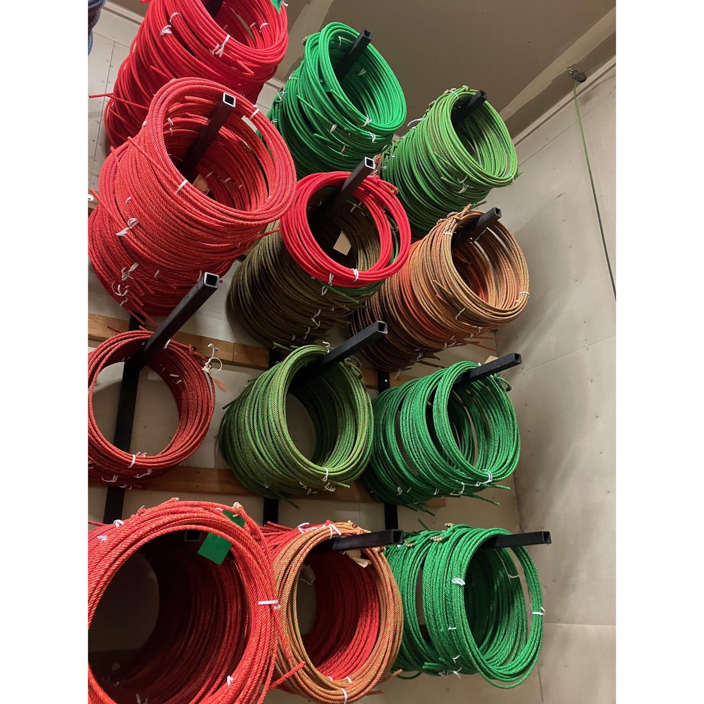 Cowboy Cordage Nylon Ranch Ropes-Assorted Colours & Lays