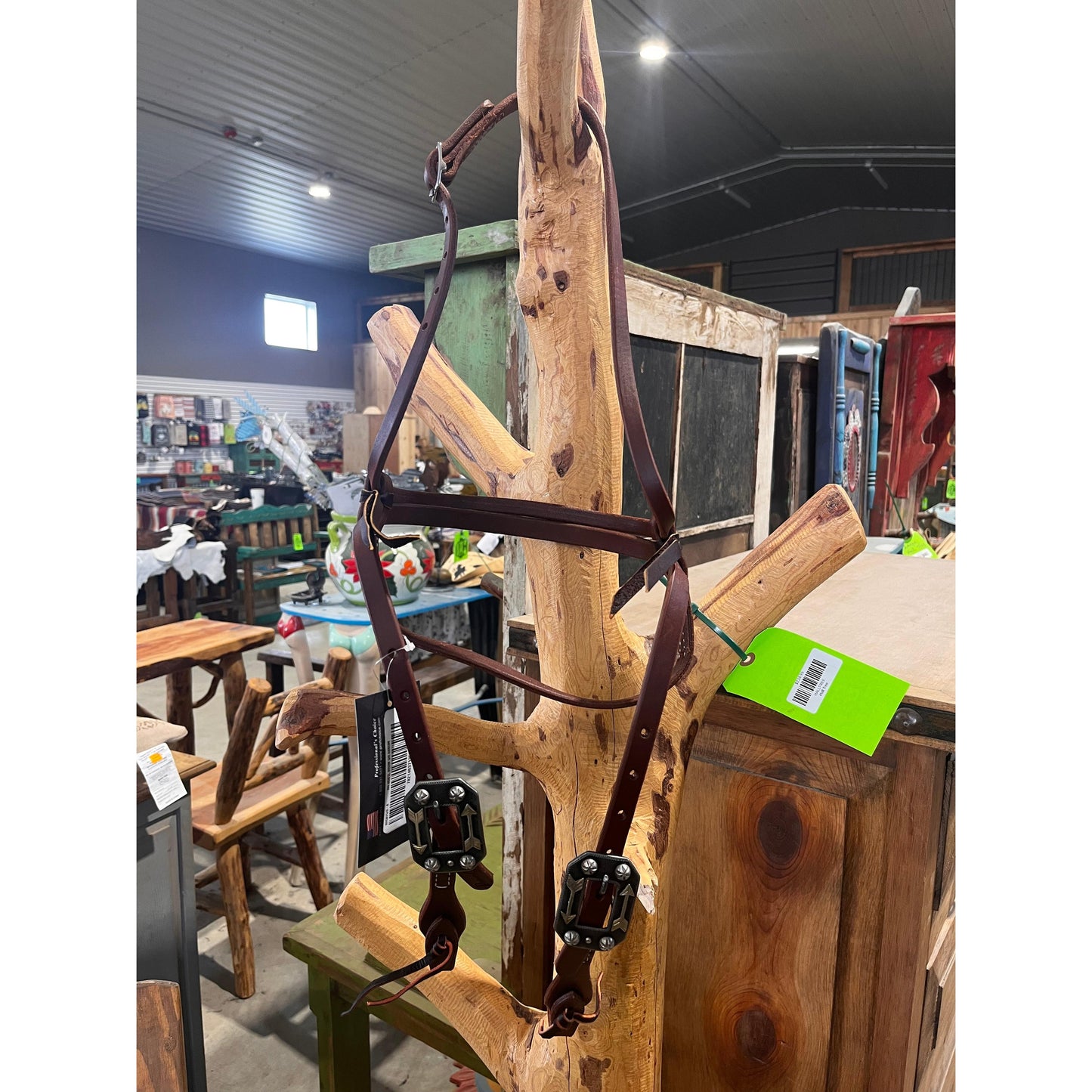 Professional Choice Ranch Headstall Brow 5/8 Arrow