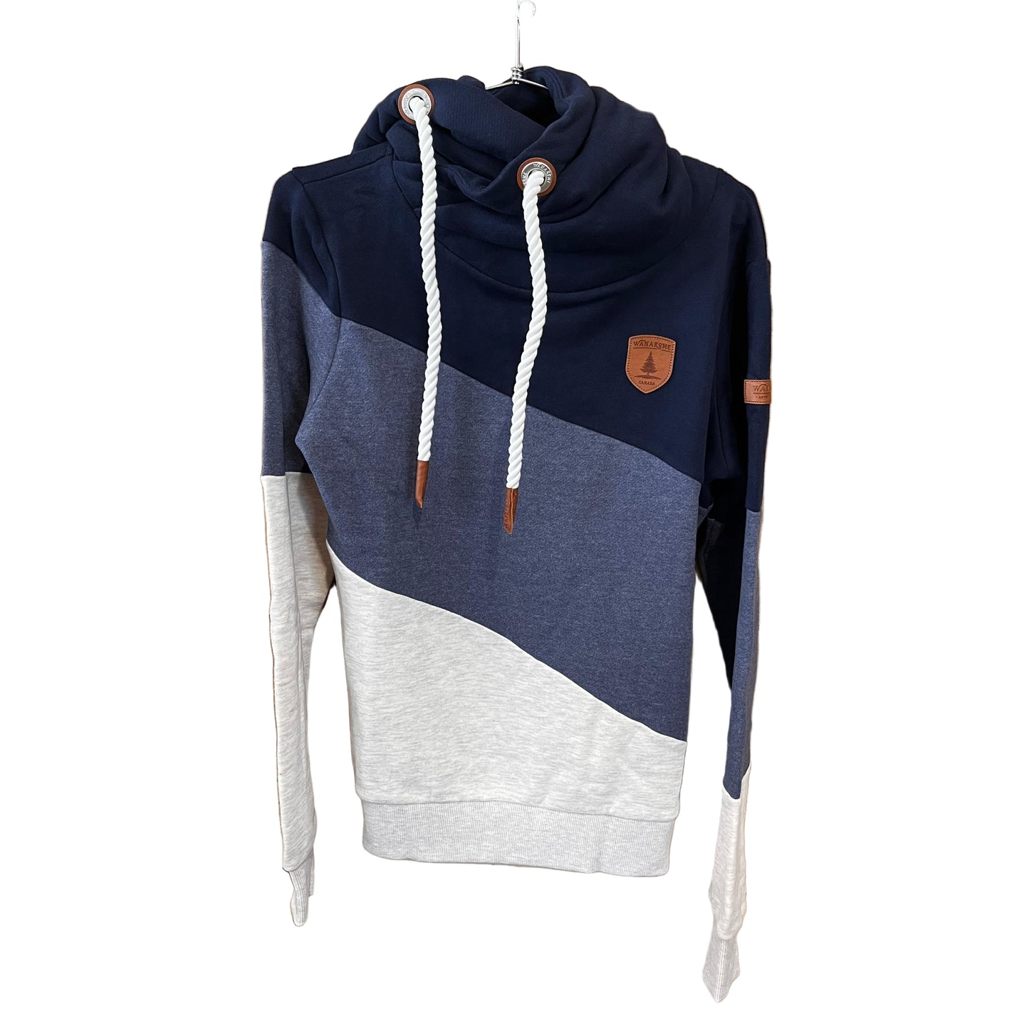 Wanakome Selene Women's Long Sleeve Hoodie - Oxford Navy