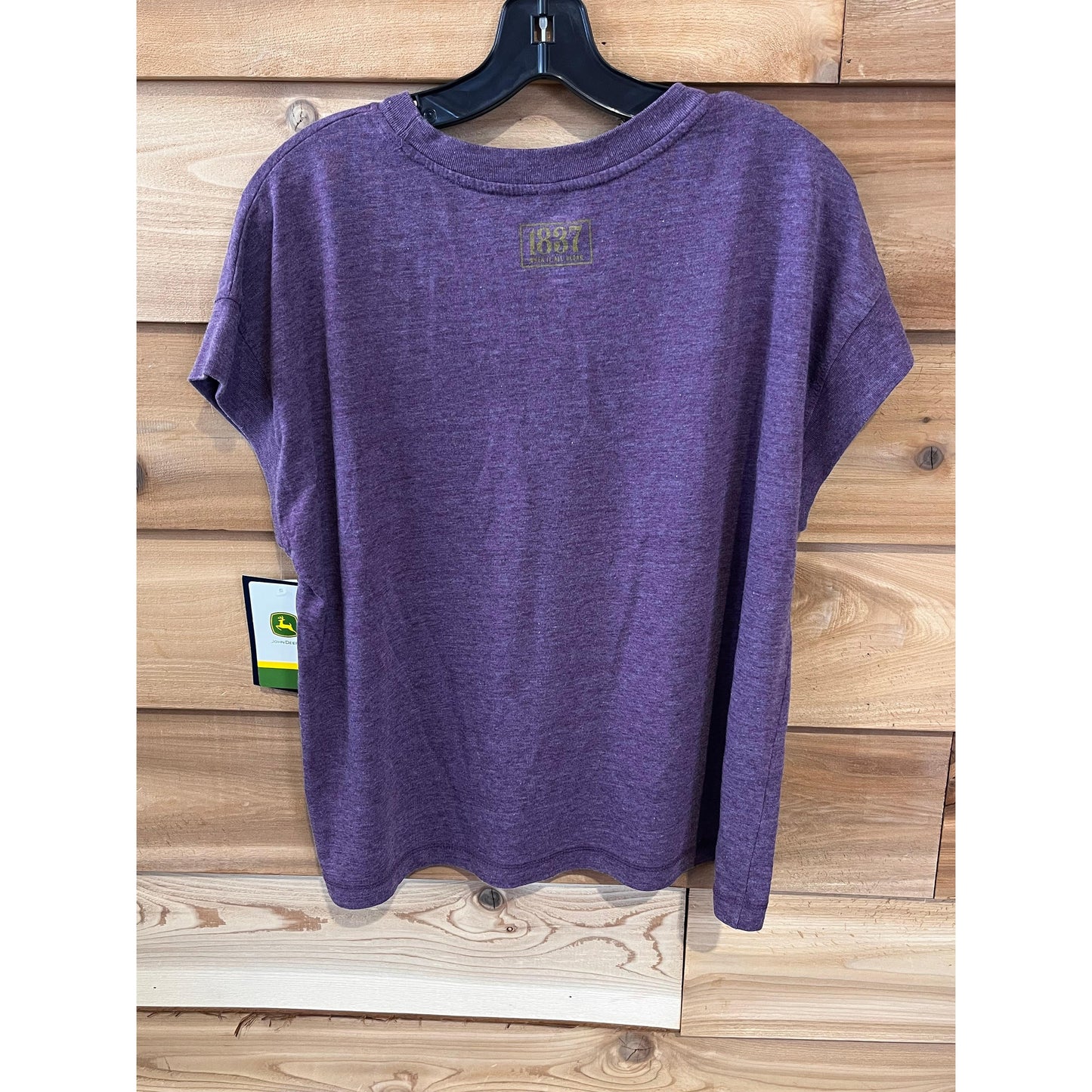 John Deere Women's Tee Shirt - Purple