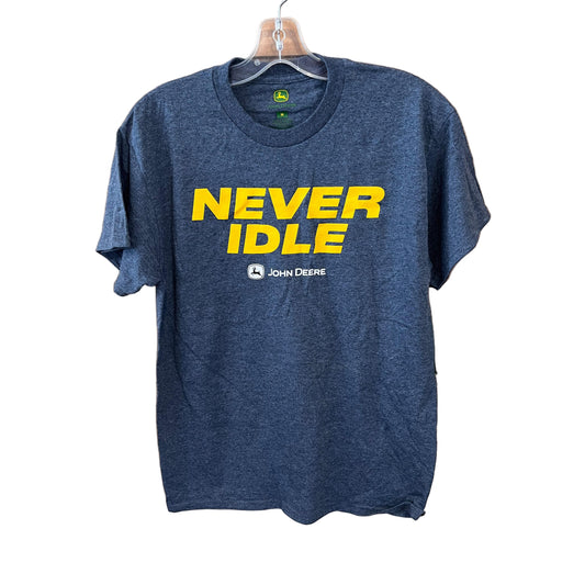 John Deere Tee Shirt - Heather Black